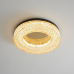 Ashaionis Ice Crack Circle Resin Ceiling Lamp