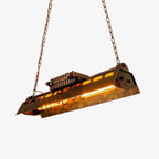 Lustra Chandelier Industrial Rectangular Frame