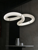 Althaen Postmodern Luxury Brown Alabaster Chandelier
