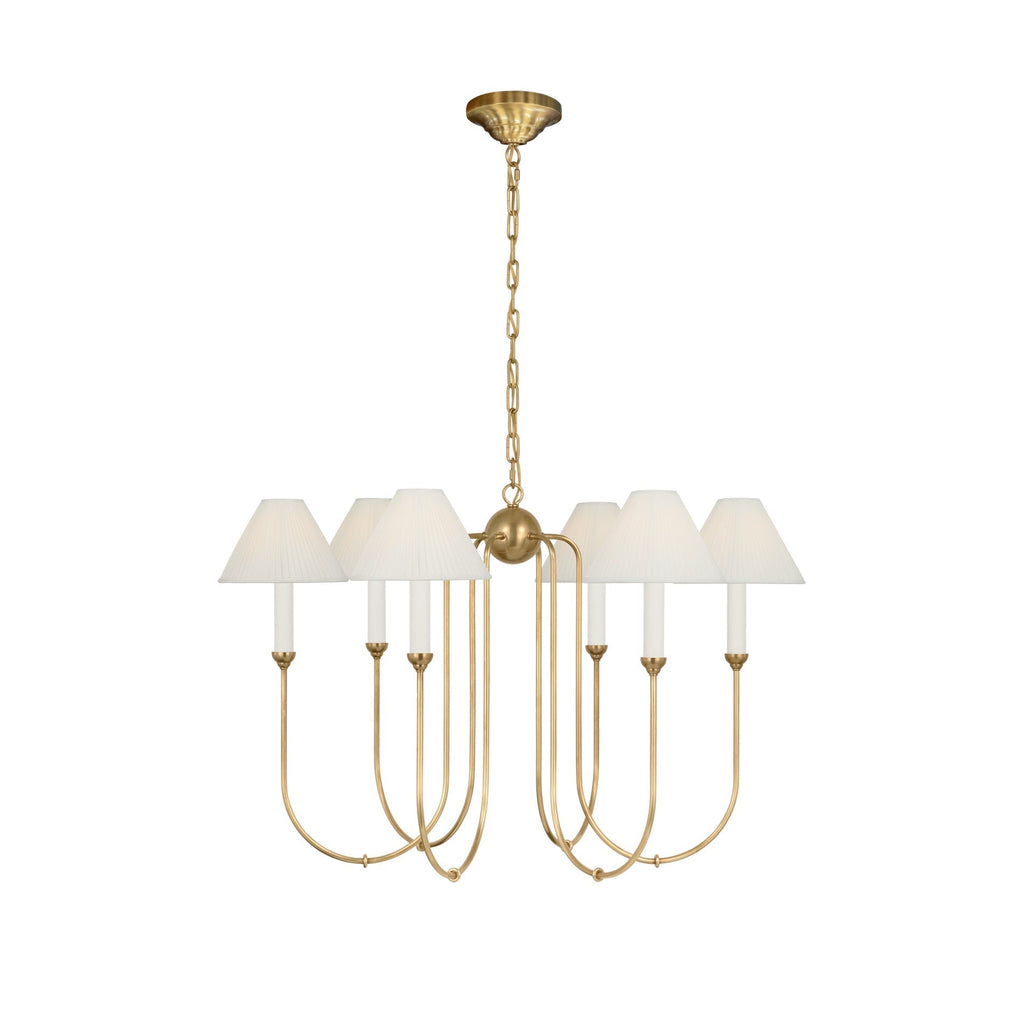 Cotalisra Vintage Industrial Fabric Chandelier