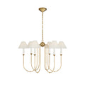 Cotalisra Vintage Industrial Fabric Chandelier