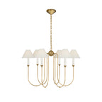 Cotalisra Vintage Industrial Fabric Chandelier