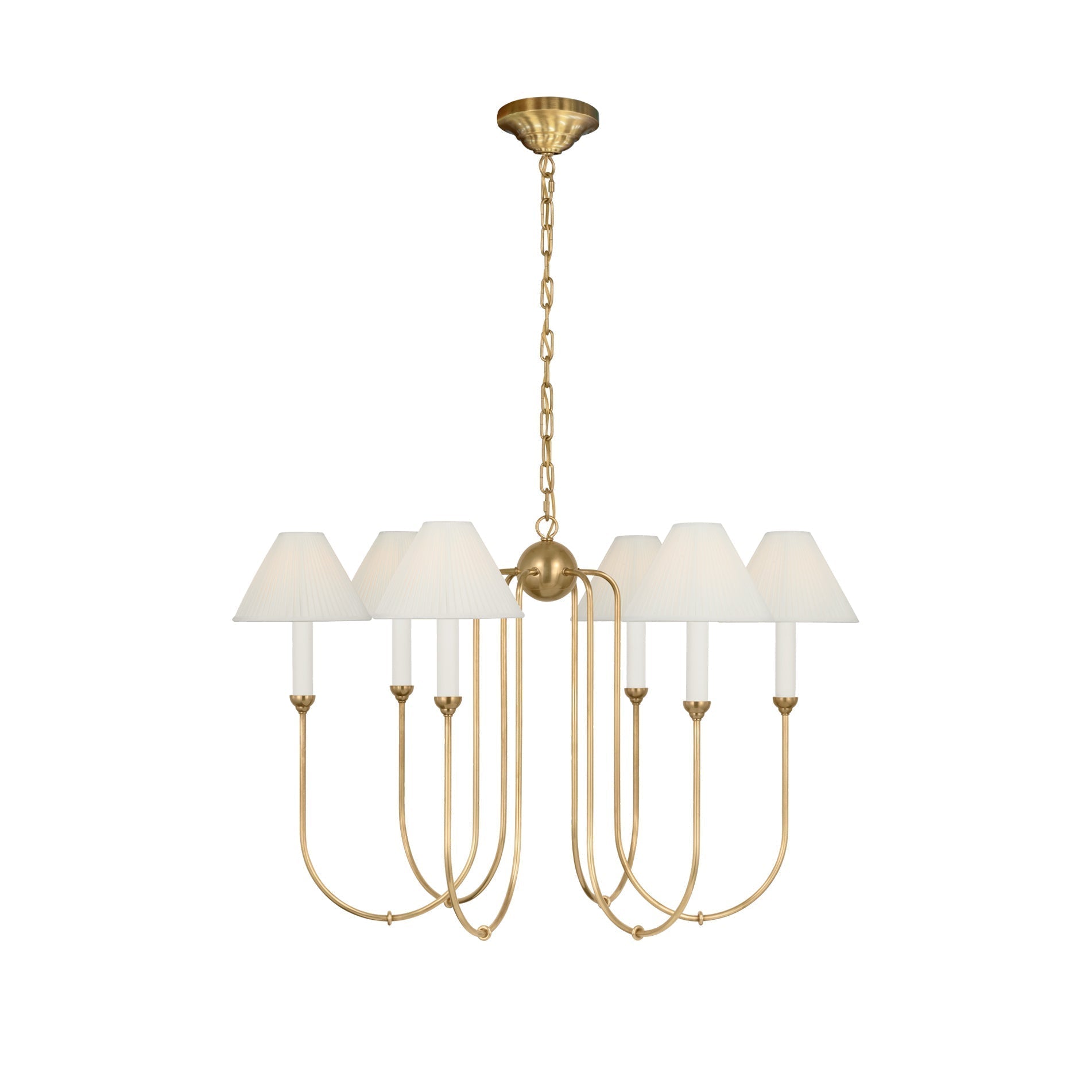 Cotalisra Vintage Industrial Fabric Chandelier