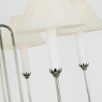 Cotalisra Vintage Industrial Fabric Chandelier