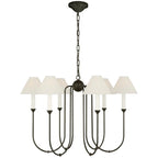 Cotalisra Vintage Industrial Fabric Chandelier