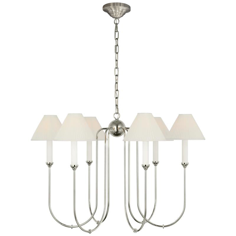 Cotalisra Vintage Industrial Fabric Chandelier