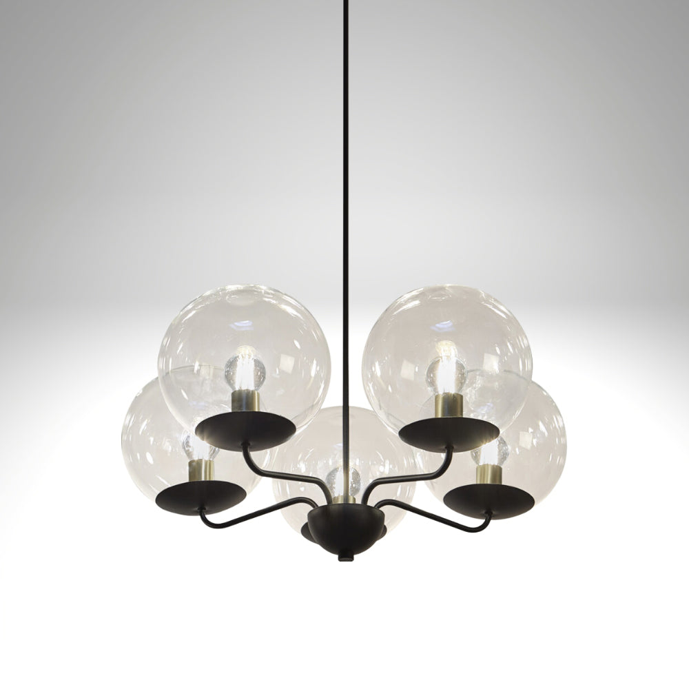 Calaeor Premium Elegance Glass Chandelier