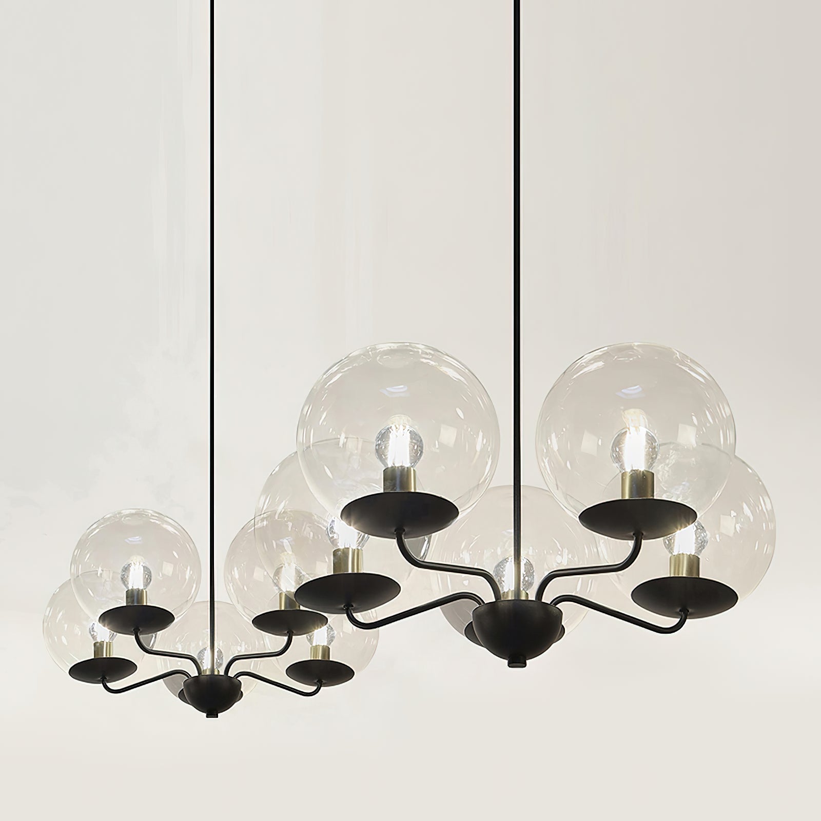 Calaeor Premium Elegance Glass Chandelier