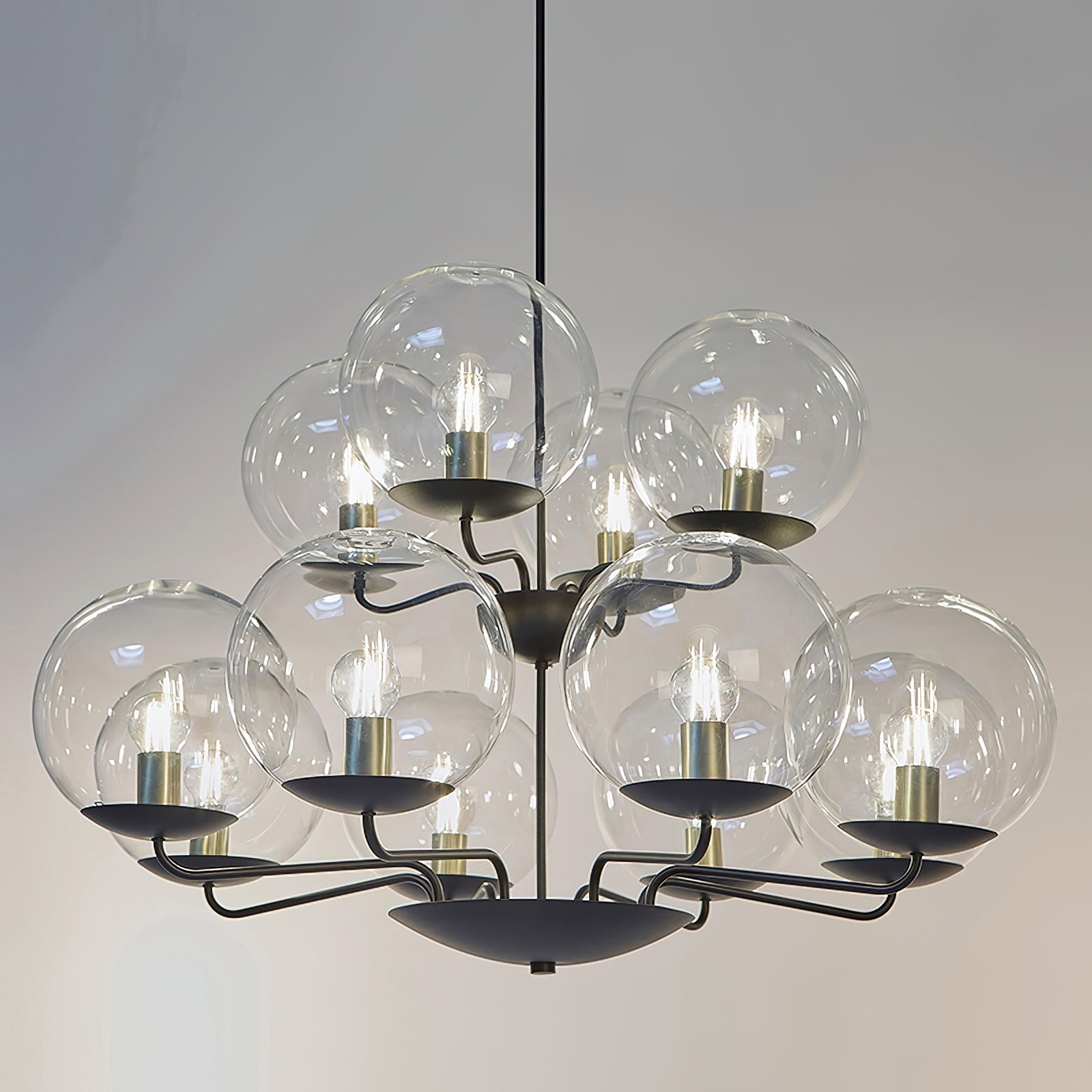 Calaeor Premium Elegance Glass Chandelier