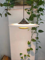 Cimirora Modern Minimalist LED Alabaster Pendant Light