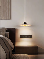 Cimirora Modern Minimalist LED Alabaster Pendant Light