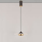 Cimirora Modern Minimalist LED Alabaster Pendant Light