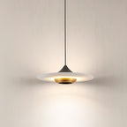 Cimirora Modern Minimalist LED Alabaster Pendant Light