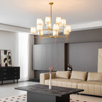 Erthaos Premium Elegance Fabric Chandelier
