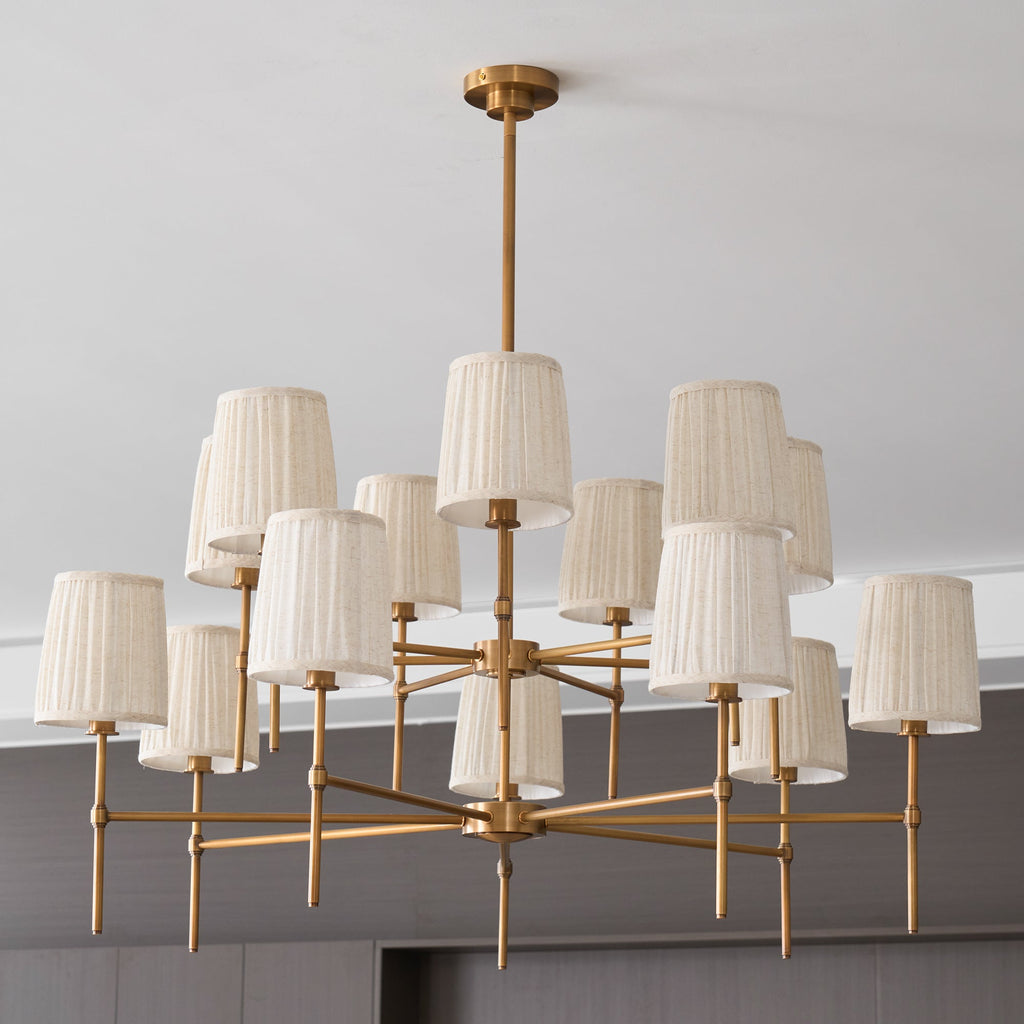 Erthaos Premium Elegance Fabric Chandelier