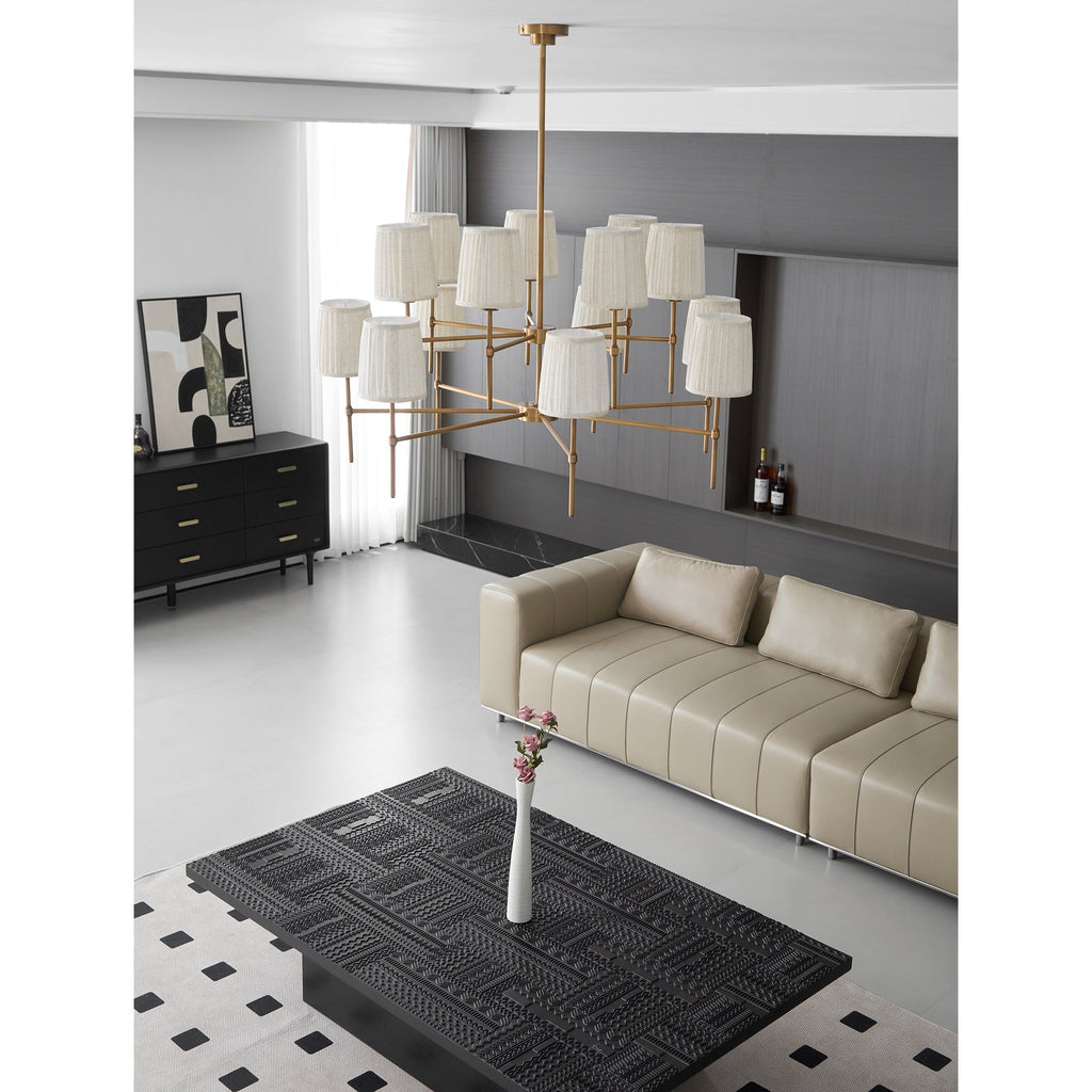 Erthaos Premium Elegance Fabric Chandelier
