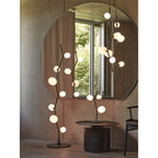 Isolora Modern Minimalist Vertical Glass Pendant Lamp