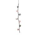 Isolora Modern Minimalist Vertical Glass Pendant Lamp