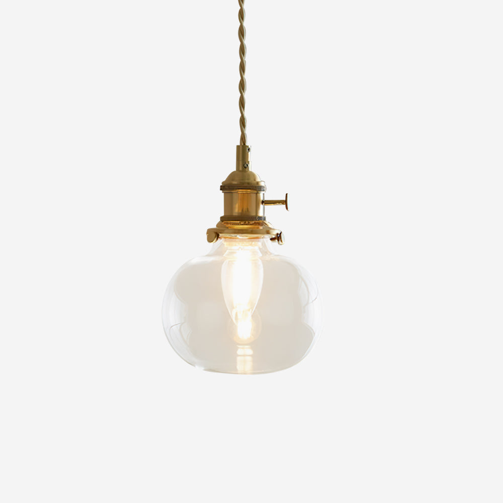 Glint Clear Glass Pendant Light - image 1