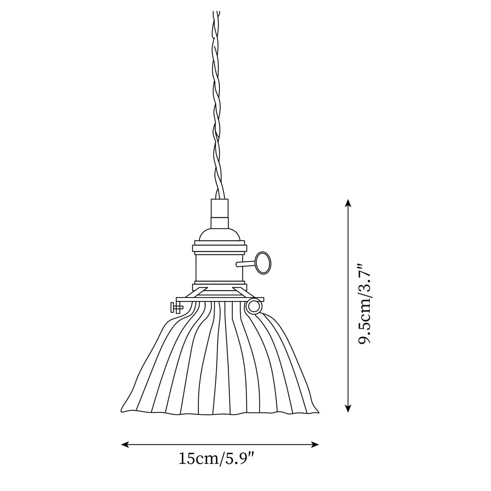 Glint Clear Glass Pendant Light - image 5