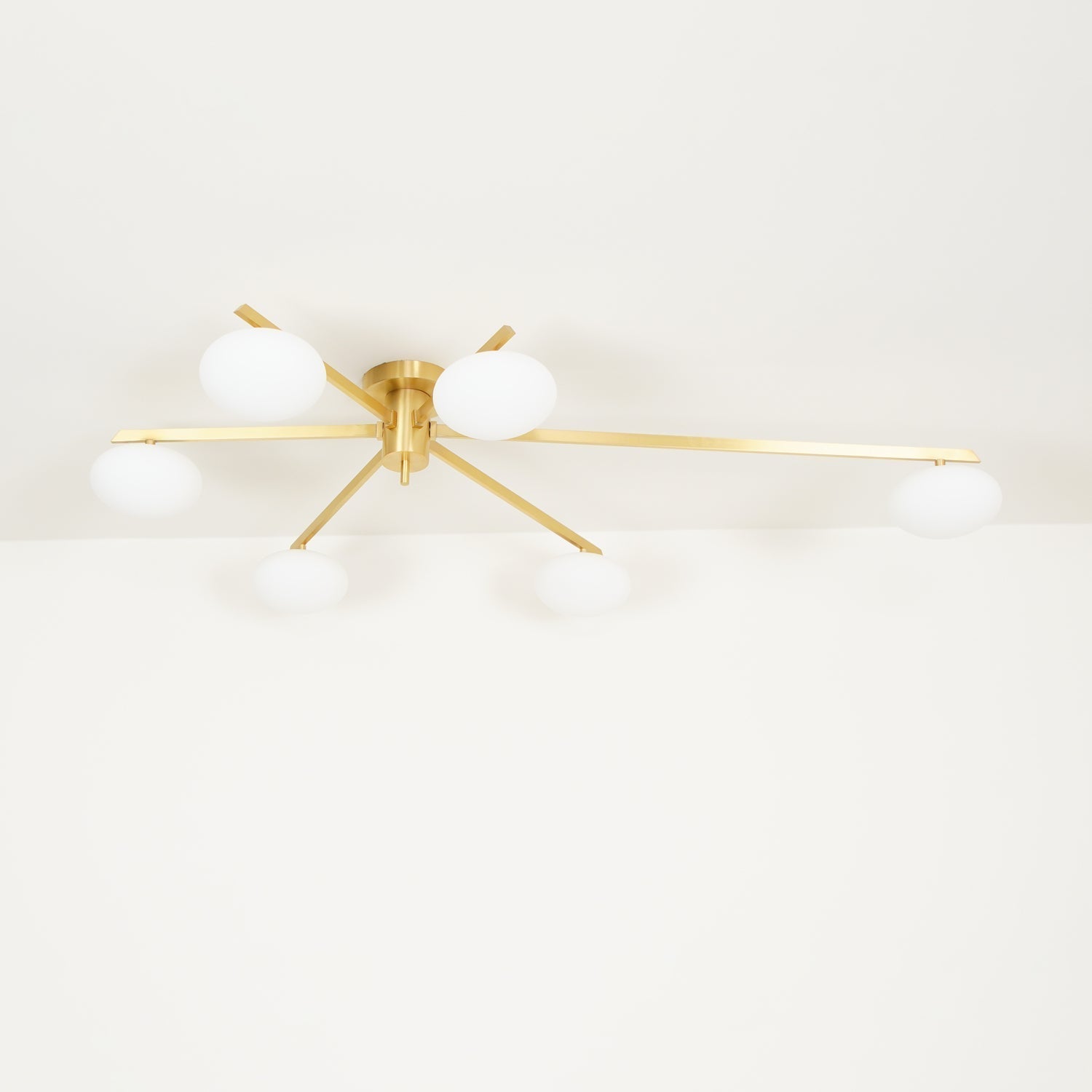 Valentina Modern Glass Black Ceiling Light