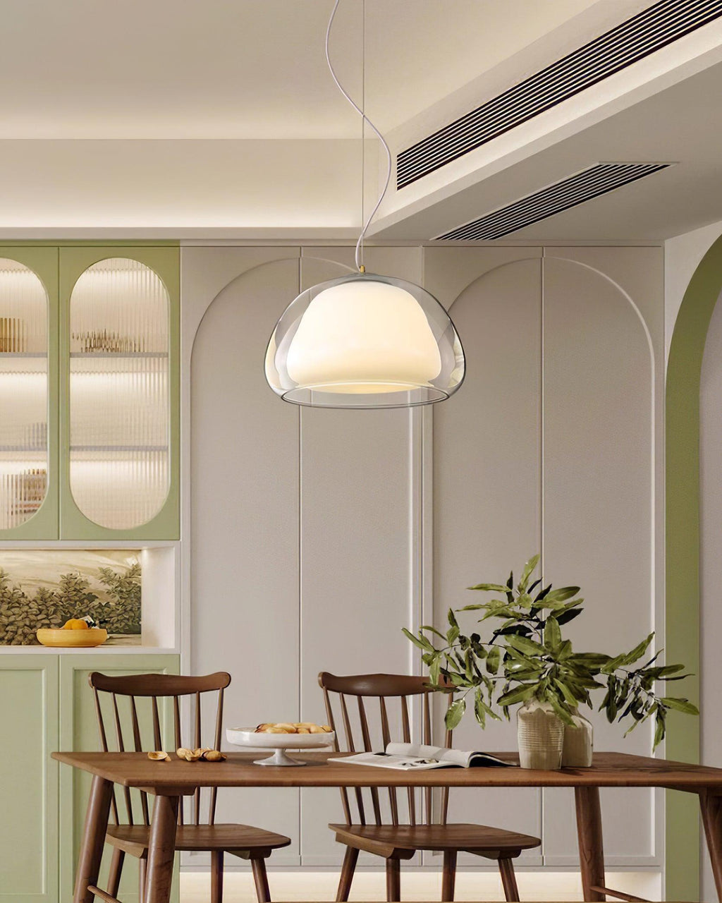 Elvo Glass Pendant Light