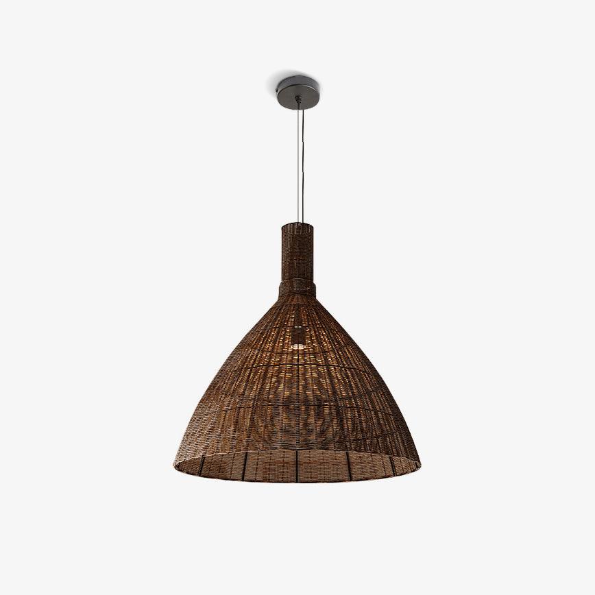 Nytheos Art Natural Rattan Pendant Light