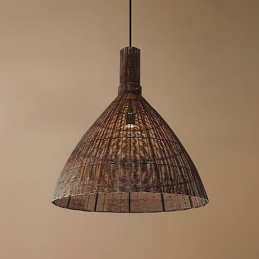 Nytheos Art Natural Rattan Pendant Light