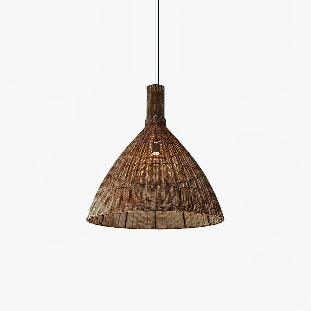 Nytheos Art Natural Rattan Pendant Light