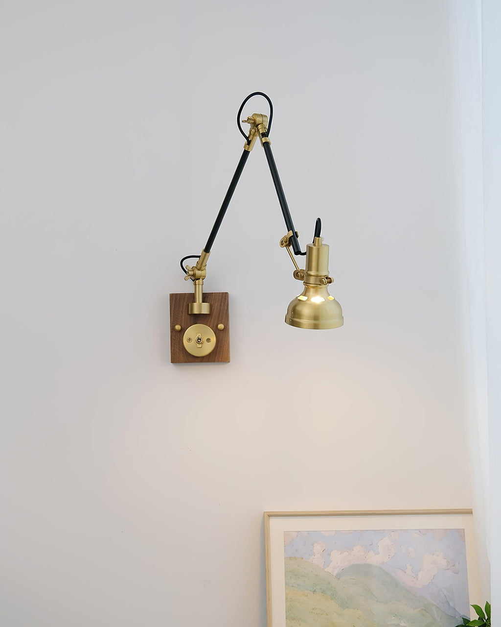 Kane Wall Lamp Swing-Arm Adjustable