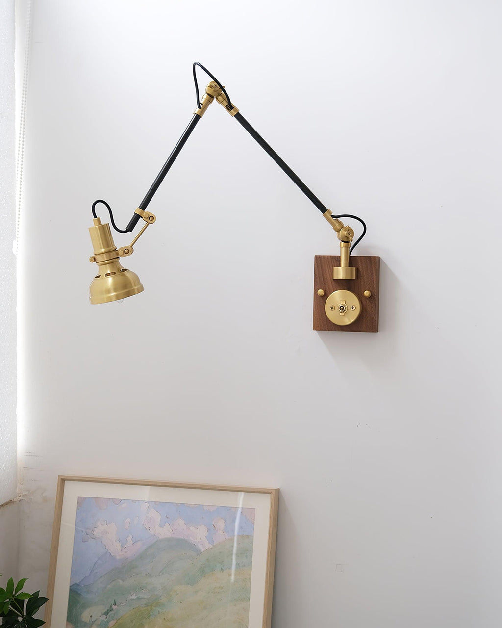 Kane Wall Lamp Swing-Arm Adjustable