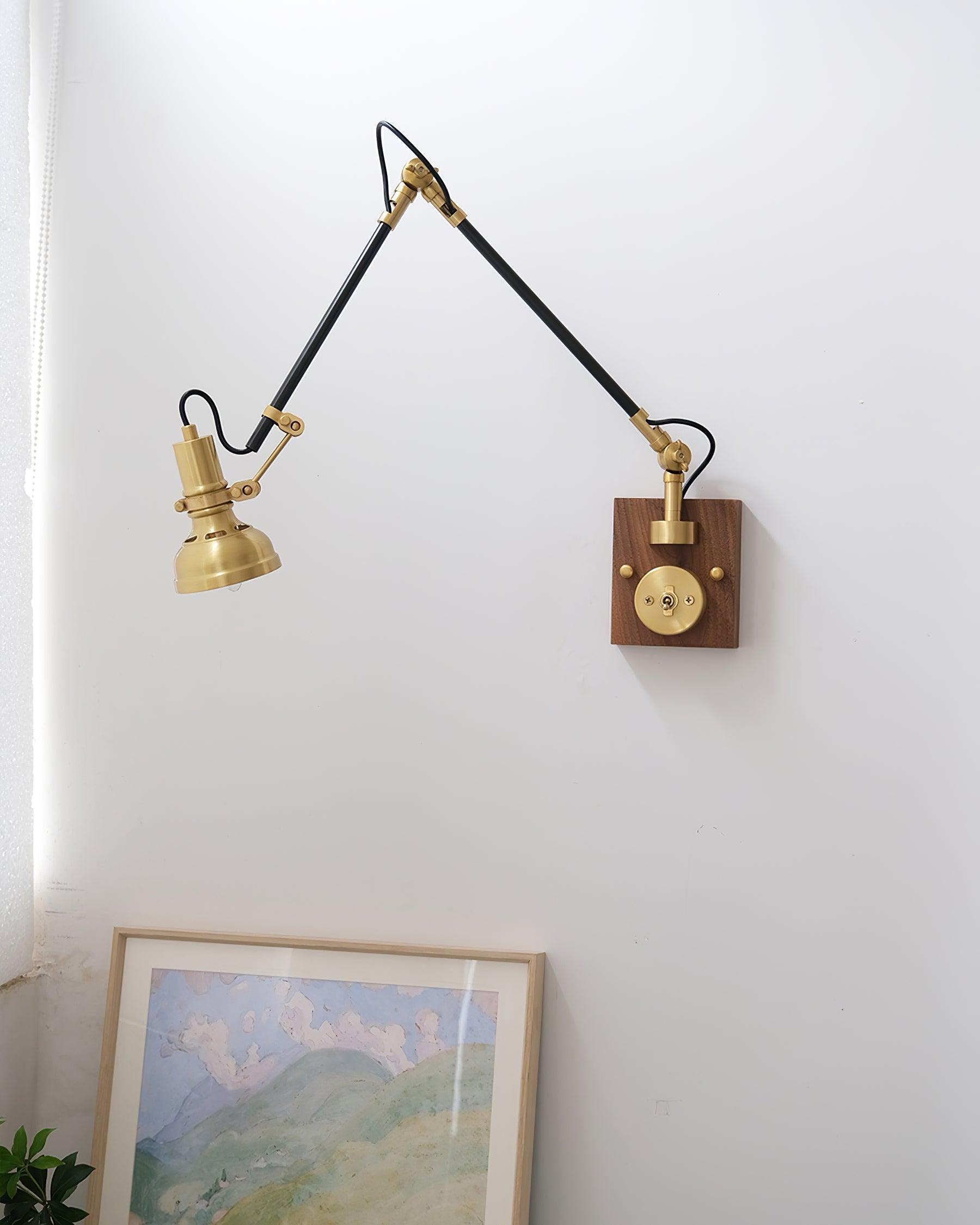 Kane Wall Lamp Swing-Arm Adjustable