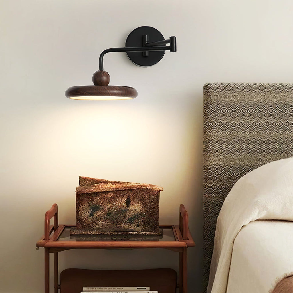Arden Adjustable Plug-In /Hardwire Wall Lamp