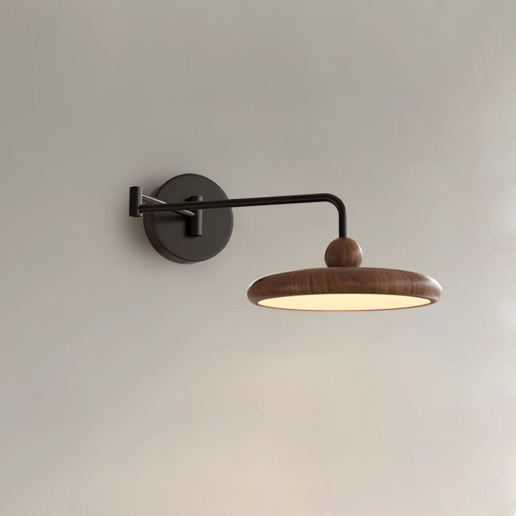 Arden Adjustable Plug-In /Hardwire Wall Lamp