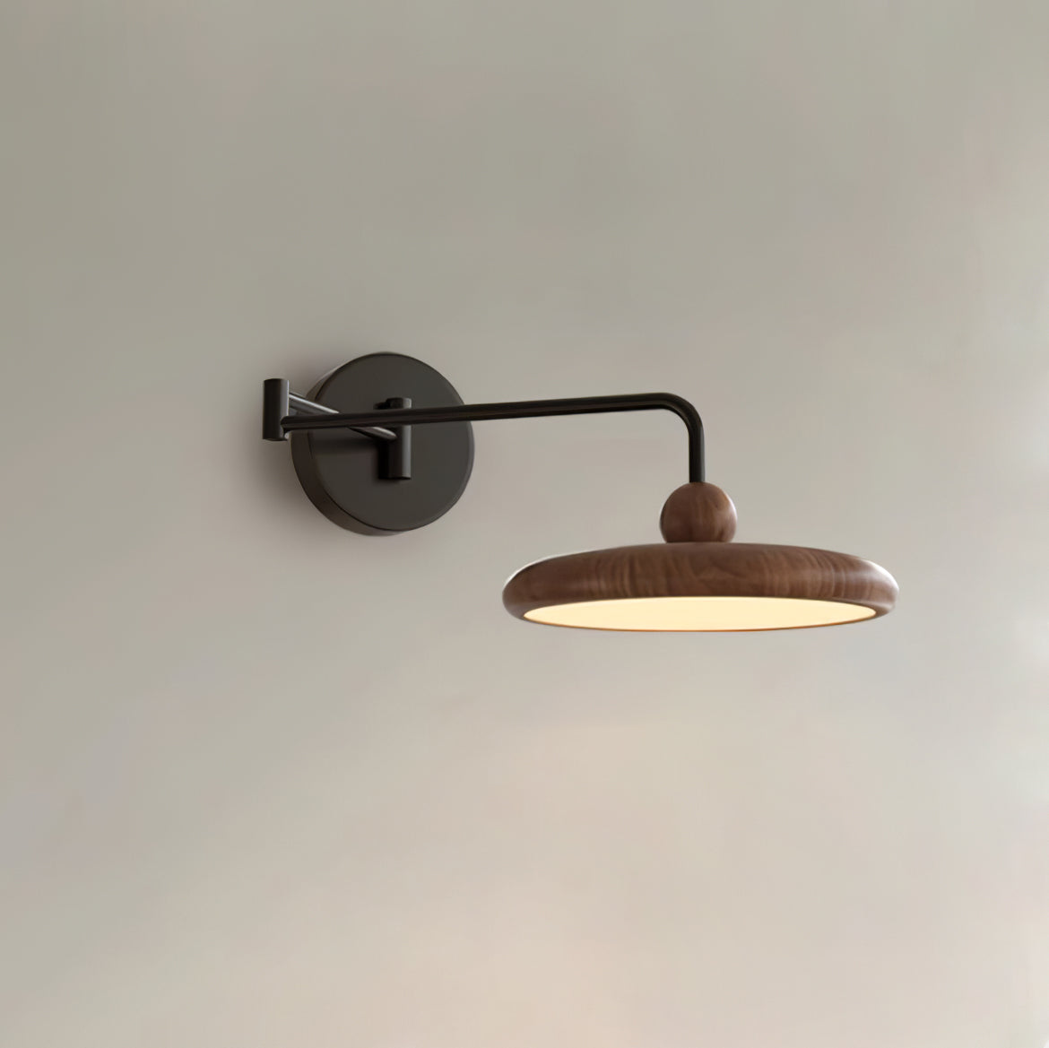 Arden Adjustable Plug-In /Hardwire Wall Lamp