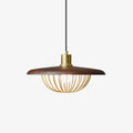 Elanora Wood Retro Vintage Pendant Lamp
