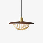 Elanora Wood Retro Vintage Pendant Lamp