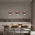 Elysor Brass and Glass Pendant Lamp