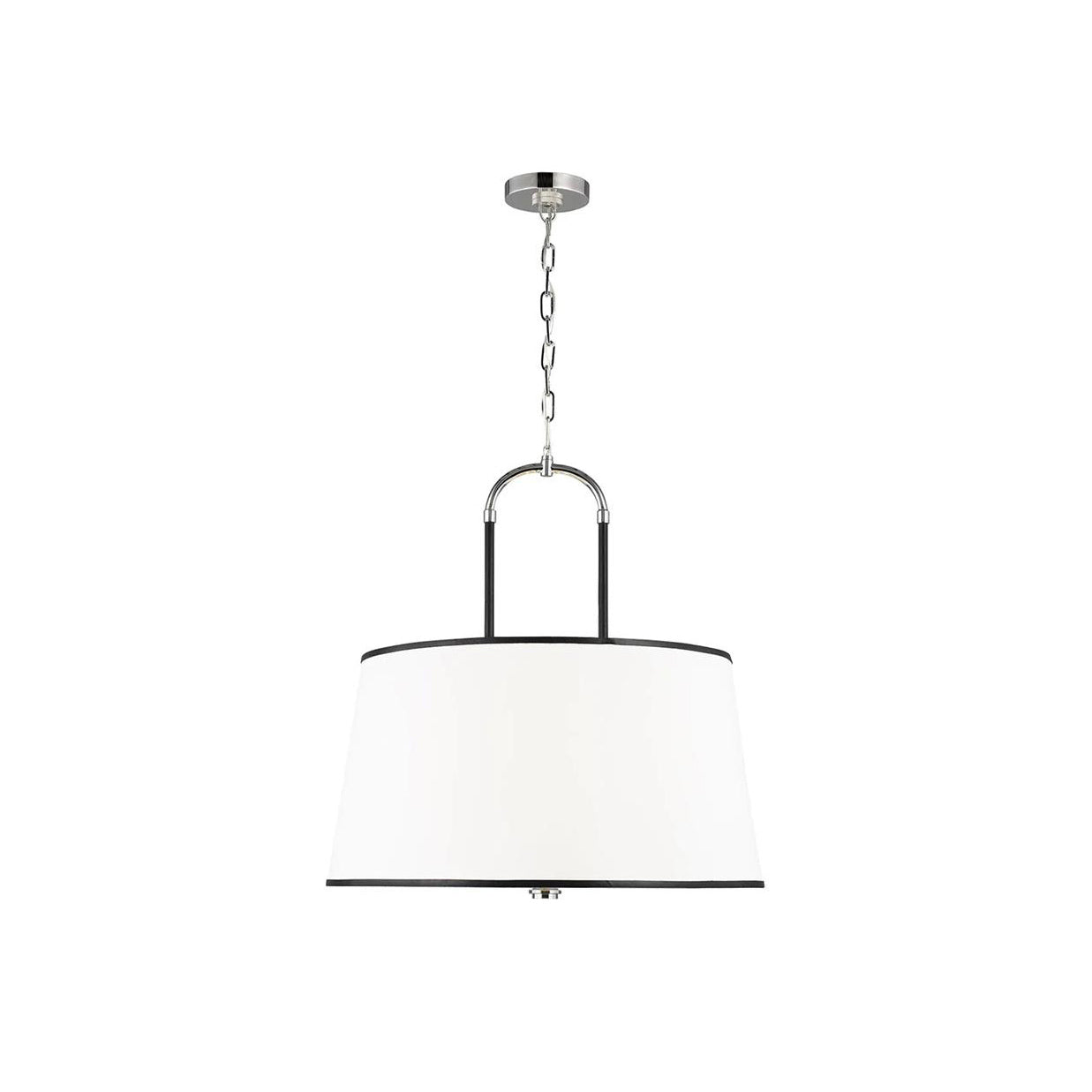 Aurzorora Vintage Industrial Brass Fabric Pendant Lamp