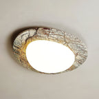 Cishaora Modern Minimalist White Marble Ceiling Lamp