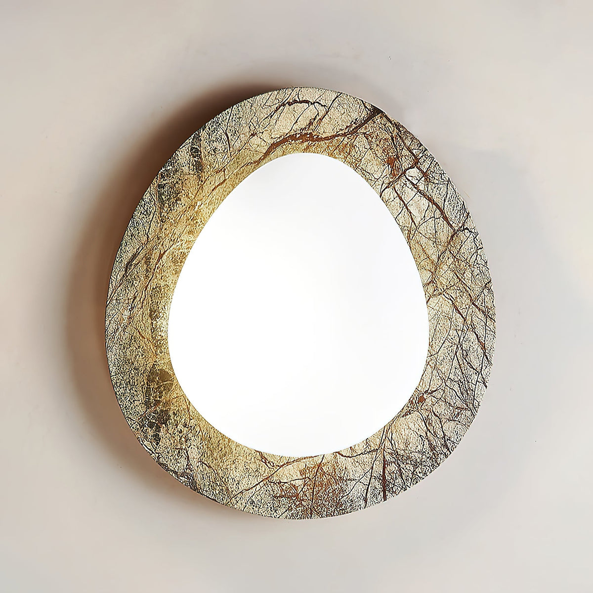 Cishaora Modern Minimalist White Marble Ceiling Lamp