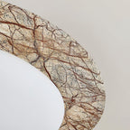 Cishaora Modern Minimalist White Marble Ceiling Lamp