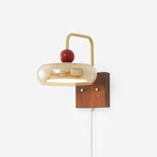 Eplio Retro & Glass Wall Lamp