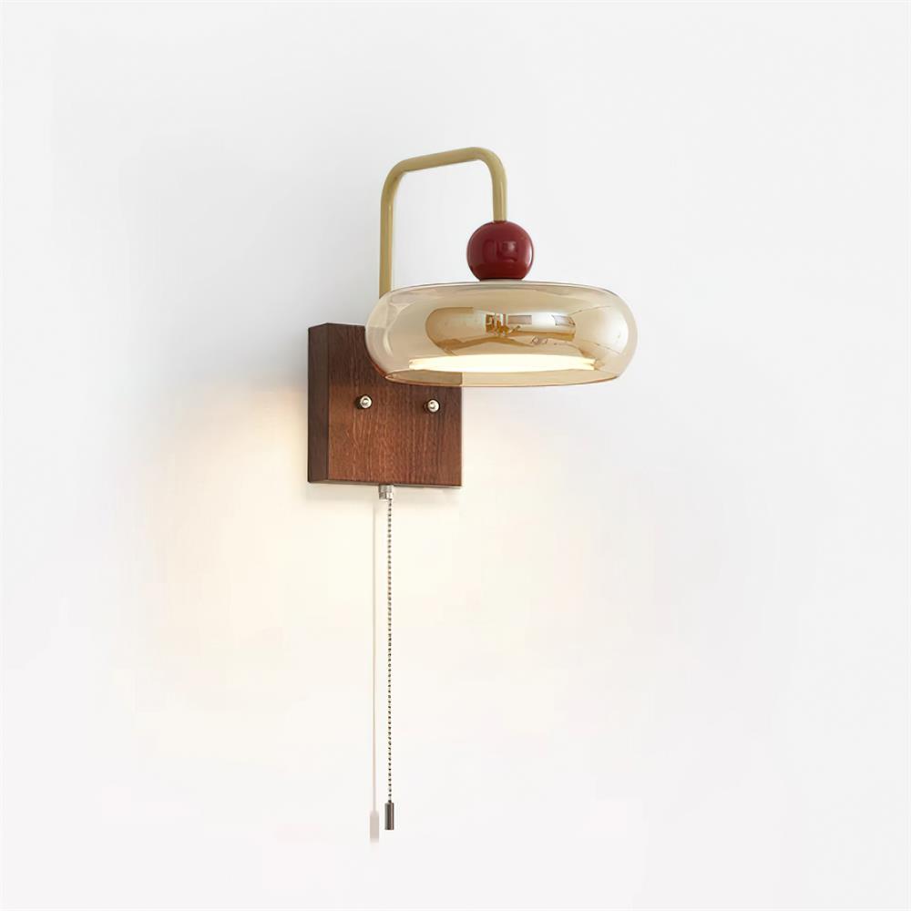 Eplio Retro & Glass Wall Lamp