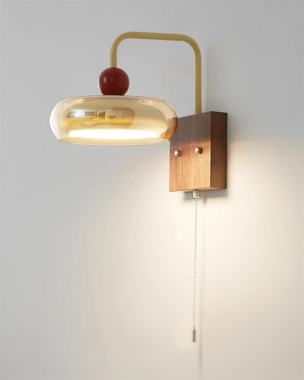 Eplio Retro & Glass Wall Lamp
