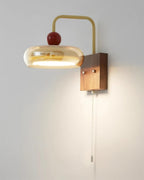 Eplio Retro & Glass Wall Lamp
