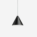 Pendant Lamp Black Cone Shade for Modern Industrial