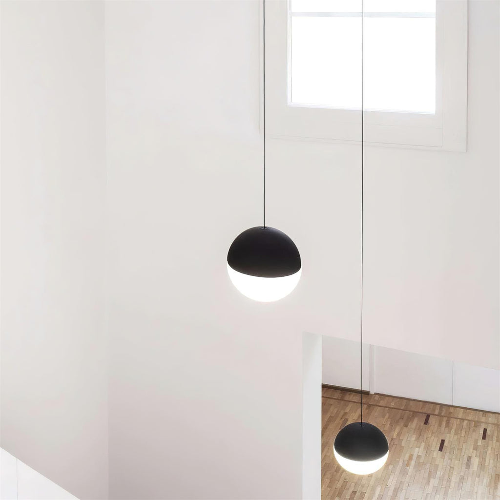 Pendant Lamp Black Cone Shade for Modern Industrial