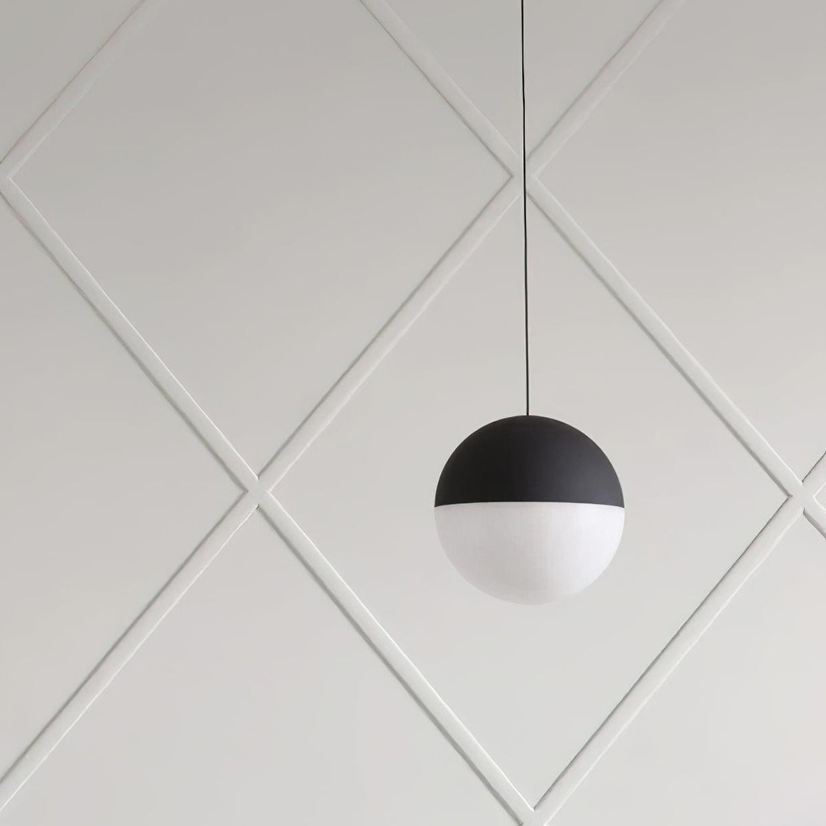 Pendant Lamp Black Cone Shade for Modern Industrial
