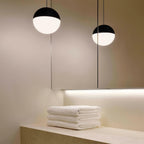 Pendant Lamp Black Cone Shade for Modern Industrial